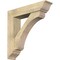 Ekena Millwork Legacy Traditional Rough Sawn Bracket w/ Offset Brace, Douglas Fir, 8"W x 36"D x 36"H BKT0806X36X36LEC01RDF - alternate 1